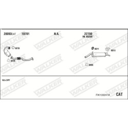 Išmetimo sistema WALKER FIK133241A