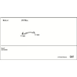 Išmetimo sistema WALKER HYK007824A