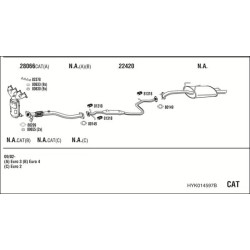 Išmetimo sistema WALKER HYK014597B