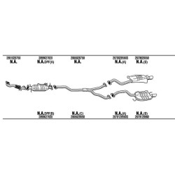 Išmetimo sistema WALKER HYK020104B