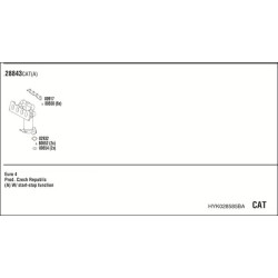 Išmetimo sistema WALKER HYK028585BA