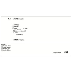 Išmetimo sistema WALKER IVK011985A