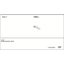 Išmetimo sistema WALKER IVK034265B