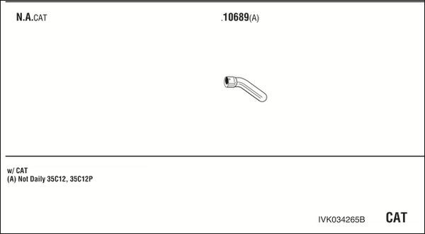 Išmetimo sistema WALKER IVK034265B