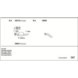 Išmetimo sistema WALKER IVK034306A