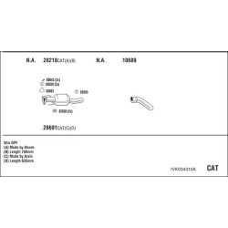 Išmetimo sistema WALKER IVK034310A