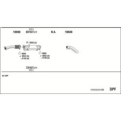 Išmetimo sistema WALKER IVK034318B