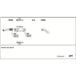 Išmetimo sistema WALKER IVK034319