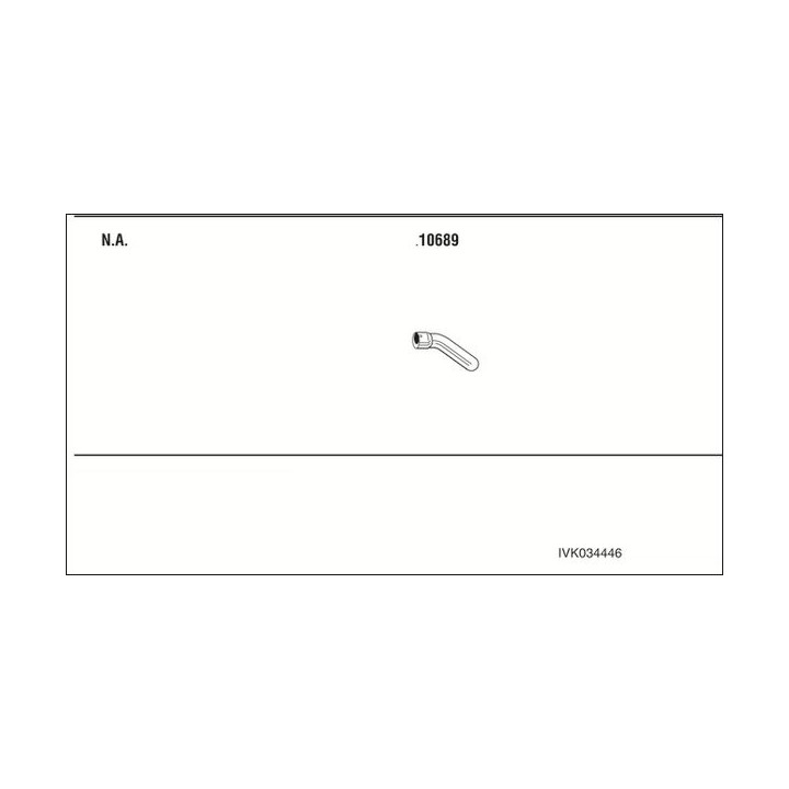 Išmetimo sistema WALKER IVK034446