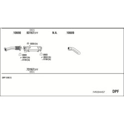 Išmetimo sistema WALKER IVK034457