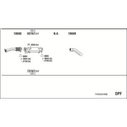 Išmetimo sistema WALKER IVK034468