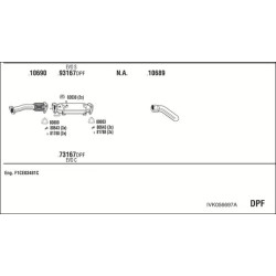 Išmetimo sistema WALKER IVK056697A
