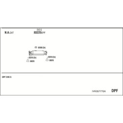 Išmetimo sistema WALKER IVK057775A