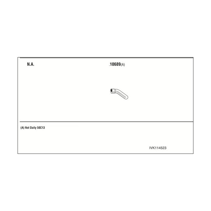 Išmetimo sistema WALKER IVK114523