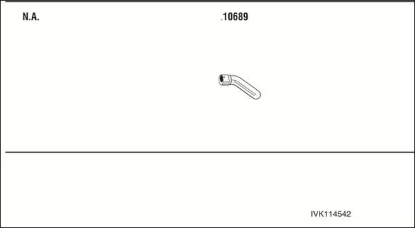 Išmetimo sistema WALKER IVK114542