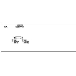 Išmetimo sistema WALKER KIK019620A