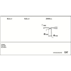 Išmetimo sistema WALKER KIK053302AB