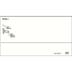 Išmetimo sistema WALKER KIK106070