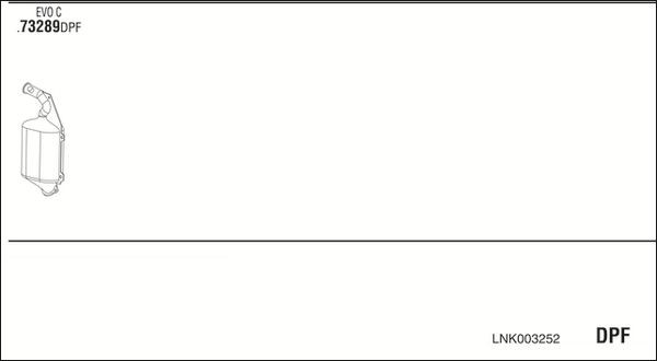 Išmetimo sistema WALKER LNK003252