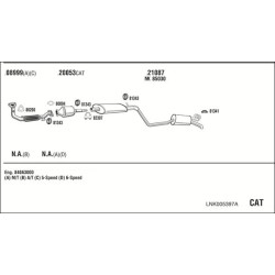 Išmetimo sistema WALKER LNK005397A