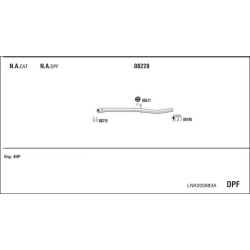 Išmetimo sistema WALKER LNK005883A