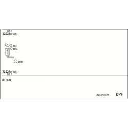 Išmetimo sistema WALKER LNK010271