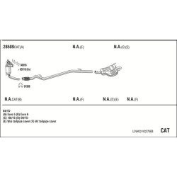 Išmetimo sistema WALKER LNK010276B