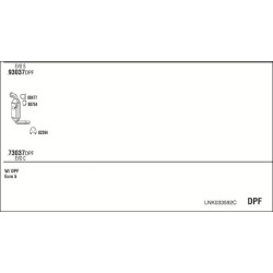 Išmetimo sistema WALKER LNK033592C