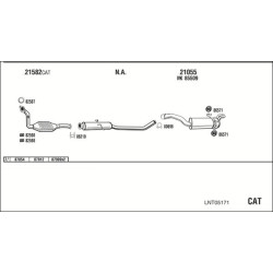 Išmetimo sistema WALKER LNT05171