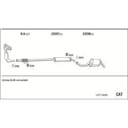 Išmetimo sistema WALKER LNT15606