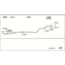 Išmetimo sistema WALKER MAH09907