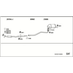 Išmetimo sistema WALKER MAK016680