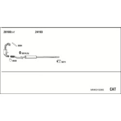 Išmetimo sistema WALKER MNK015285