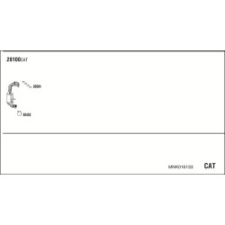Išmetimo sistema WALKER MNK016133