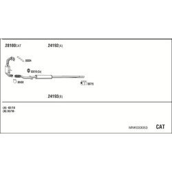 Išmetimo sistema WALKER MNK033053