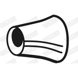 Droselis, išmetimo vamzdis WALKER 10801