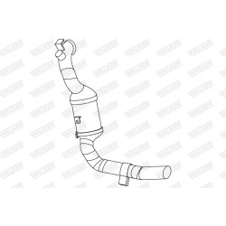 Katalizatoriaus keitiklis WALKER 28840