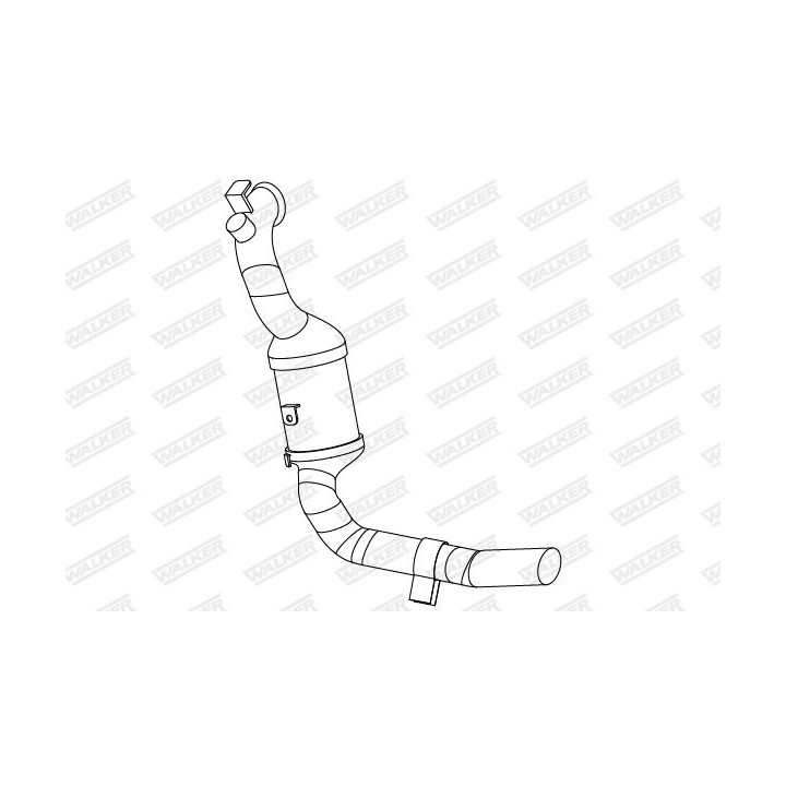 Katalizatoriaus keitiklis WALKER 28840