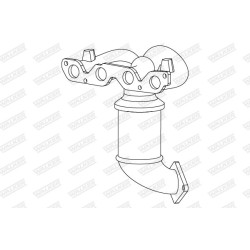 Katalizatoriaus keitiklis WALKER 28841