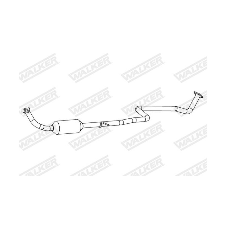 Katalizatoriaus keitiklis WALKER 28872