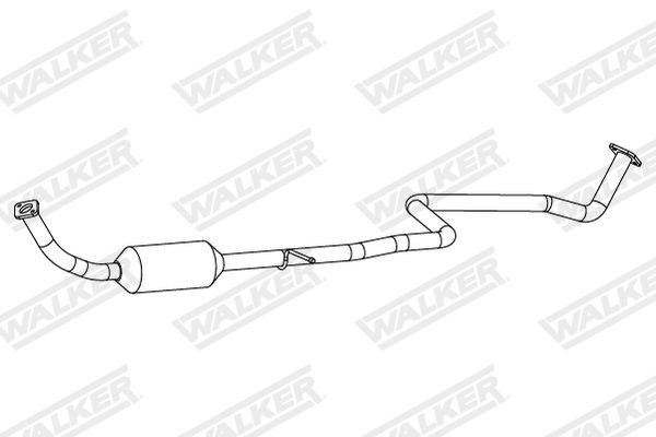 Katalizatoriaus keitiklis WALKER 28872