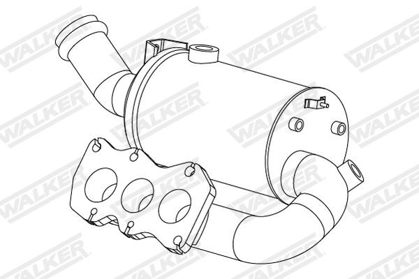 Katalizatoriaus keitiklis WALKER 28889