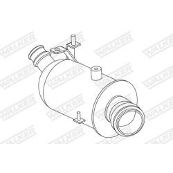 Katalizatoriaus keitiklis WALKER 28890