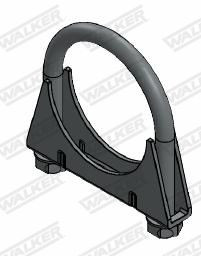 Spaustukas, išmetimo sistema WALKER 80696