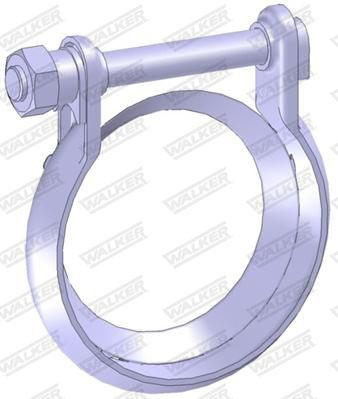 Spaustukas, išmetimo sistema WALKER 80739