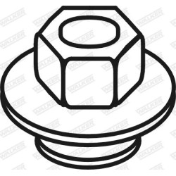 Veržlė, išmetimo kolektorius WALKER 81781