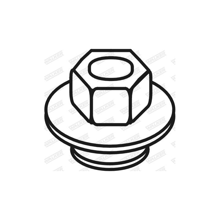 Veržlė, išmetimo kolektorius WALKER 81781