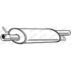 Priekinis duslintuvas WALKER 23197