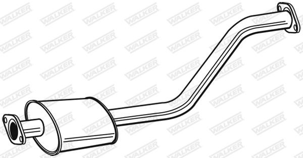 Vidurinis duslintuvas WALKER 23012