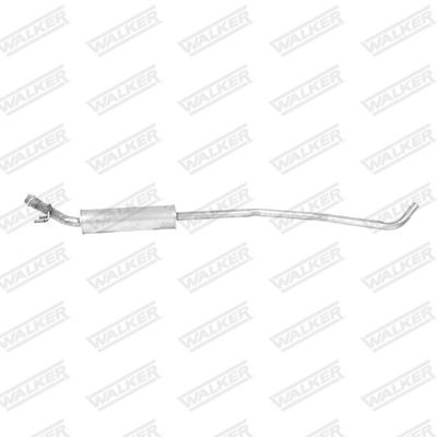 Vidurinis duslintuvas WALKER 24048